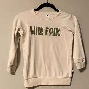 Wild Folk Cream Sweatshirt